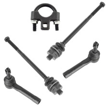 TRQ Set di 4 Bracci Sospensione Interni & Esterni con Strumento per Cadillac Escalade 2002-2006