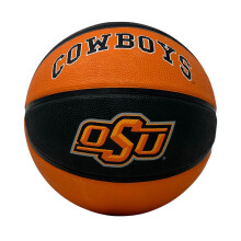 Rawlings NCAA Oklahoma State Crossover Full Size Basketball, One Size, Team Colors