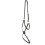 (Cob, Black) Collegiate Grackle Leather Noseband IV 1