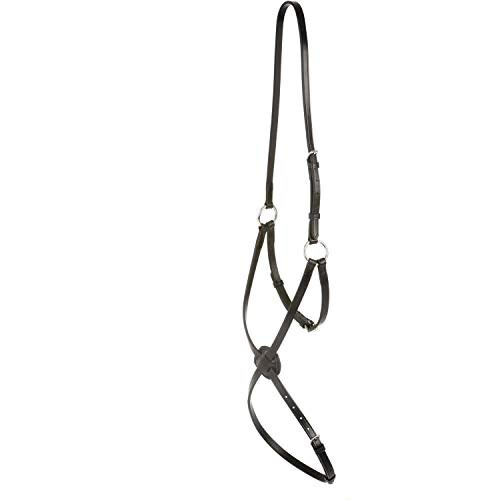 (Cob, Black) Collegiate Grackle Leather Noseband IV