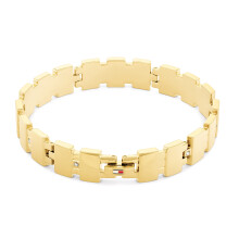 Bracciale in Acciaio Inossidabile con Cristalli Tommy Hilfiger 2780780, Color: Oro