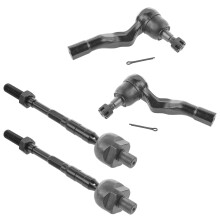 TRQ Voorste Stuurstang Set Geschikt voor 2003-2007 INFINITI G35 2003-2009 Nissan 350Z