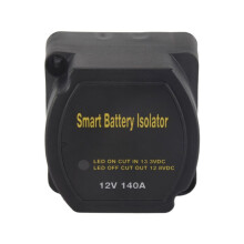12V 140Amp Dual Battery Isolador Inteligente Relé SensíVel à TensãO VSR Interruptor Inteligente para Carro ATV UTV Barcos RV Truck