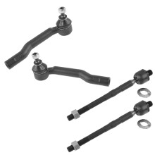 Juego de Rótulas Frontales TRQ Compatible con Suzuki Grand Vitara 1999-2005 XL-7 2002-2006