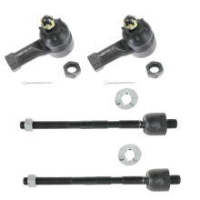 Juego de Rótulas Frontales TRQ Compatible con Chrysler Sebring y Dodge Avenger