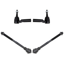 Juego de barra de dirección TRQ compatible con Chevrolet Silverado 2011-2021 y GMC Sierra