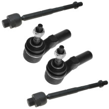 Juego de Barra de Dirección Delantera TRQ Compatible con Dodge Dakota 2005-2010