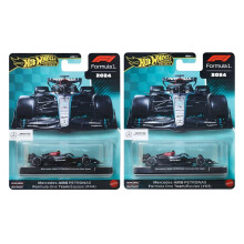 Hot Wheels Premium Fórmula 1 2024 Mercedes-AMG Petronas F1 Team Colección de Coches