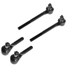 TRQ Främre Styrstag Sats Kompatibel med 1998-2005 Chevrolet Blazer 1998-2004 S10 1998-2001 GMC Jimmy
