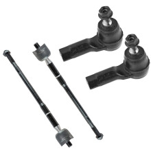 TRQ Främre Styrstag Sats Kompatibel med 2009-2017 Mitsubishi Lancer & 2007-2013 Outlander