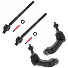 Juego de Barra de Dirección Delantera TRQ Compatible con Jeep Liberty 2006-2007
