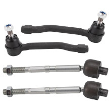 Juego de brazos de dirección interior y exterior TRQ compatible con Acura MDX 2014-2020 y Honda Pilot 2016-2022