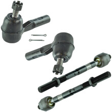 Conjunto de barra de dirección interior y exterior TRQ compatible con Chevrolet Colorado 2006-2012