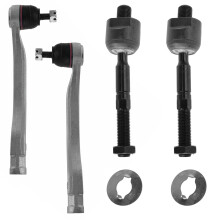TRQ Främre Styrstag Set Kompatibel med 2001-2003 Acura CL 1999-2003 TL 1998-2002 Honda Accord