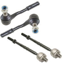 Kit de 4 Piezas Terminales de Dirección Internos y Externos LH y RH para Mercedes Benz CL S SL