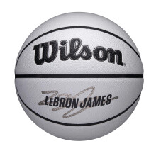 WILSON NBA Balón Icono UV - Lebron James, Tamaño 7-29.5"