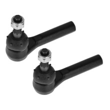 TRQ Par de extremos de barra de acoplamiento izquierdo derecho para GMC Chevy Pickup SUV Van Hummer H2