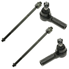 TRQ Främre Styrstag Set Kompatibel med 2006-2010 Dodge Ram 1500 2011-2012 Ram 1500