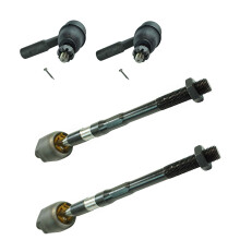 TRQ Främre Inre och Yttre Styrstag Sats för 2006-2007 Chevrolet Colorado GMC Canyon 2007-2008 Isuzu i-370