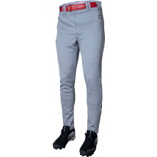 Rawlings | PRO 150 Juego/Pantalón de Béisbol para Adultos Grande | Gris | Ajuste Jogger