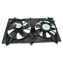 TRQ Kylare Dubbel Kylfläkt Monteringsdel passar 2003-2007 Honda Accord HO3115121