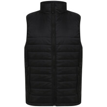(S, Black) Henbury Unisex Adults Padded Gilet