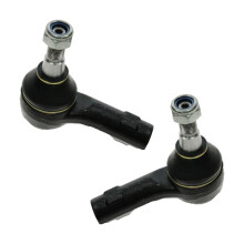 TRQ Främre Yttre Styrled Set Kompatibel med 2007-2015 Audi Q7, 2003-2018 Porsche Cayenne