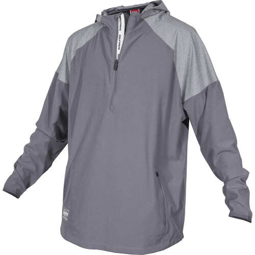 Rawlings | Boy's COLORSYNC Long Sleeve Jacket | Medium | Blue Grey