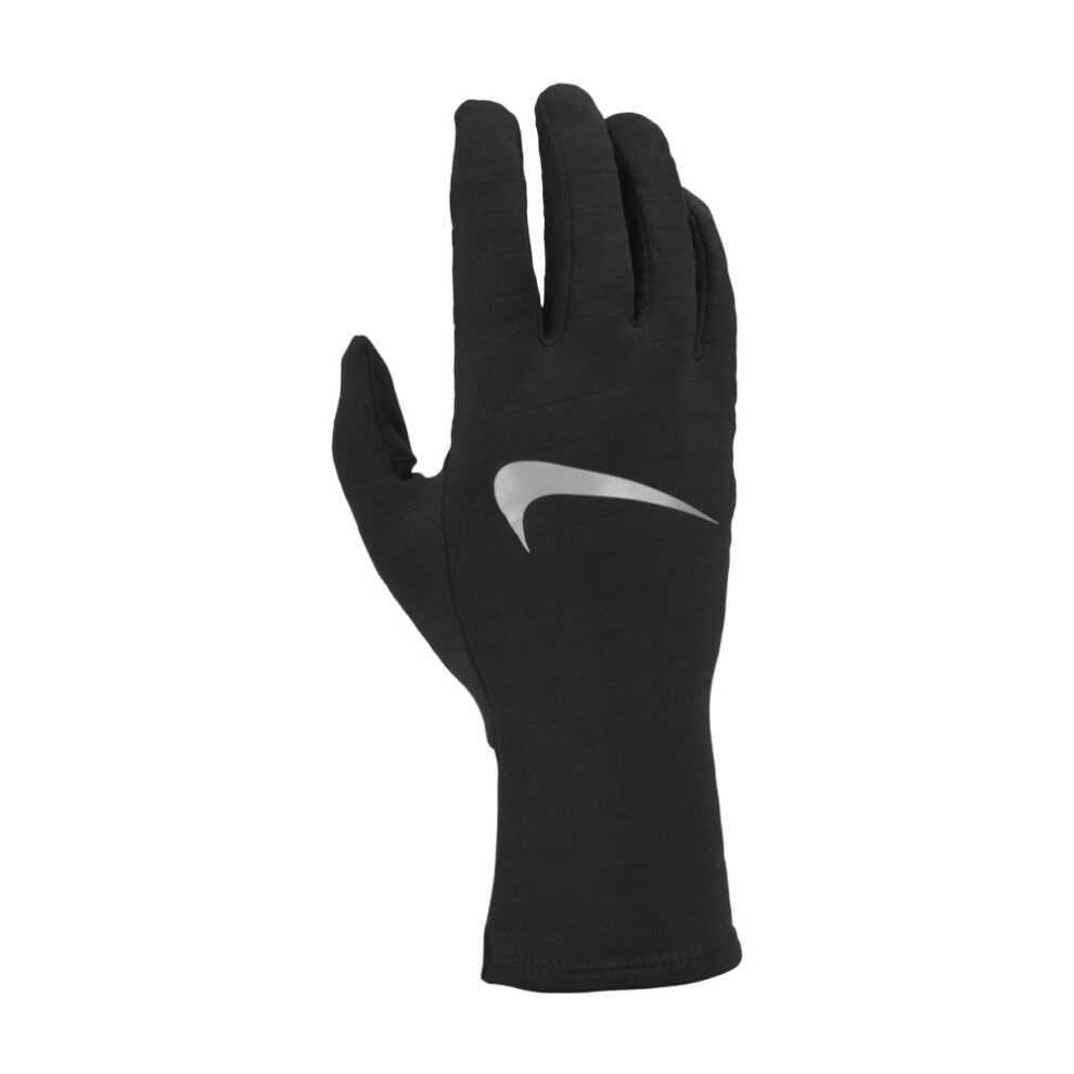 Nike (M, Black) Womens/Ladies Therma-Fit Gloves
