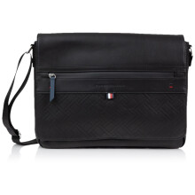 Borsa Messenger Uomo Tommy Hilfiger Leo, Blu Tommy