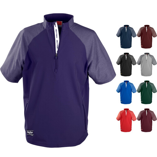 Rawlings | Veste Cage à Manches Courtes COLORSYNC | Adulte Medium | Violet
