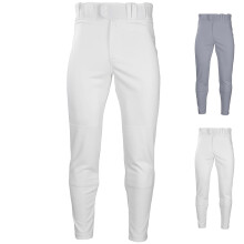 Rawlings herr PRO 150 Serie Basebollbyxor | Tapered Jogger Fit | Vuxenstorlekar | Flera Färger Vit, X-Large