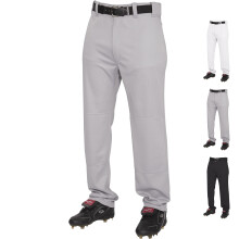 Pantaloni da baseball Rawlings per ragazzi, a vita semi-scollata, lunghezza intera, taglie giovani, diversi colori, grigio, X-Small