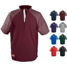 Rawlings | Giacca da Allenamento a Maniche Corte COLORSYNC | Adulto XX-Large | Maroon