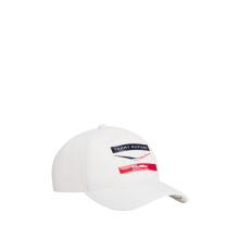 Tommy Hilfiger F1 Chevron Keps, Optic Vit En Storlek