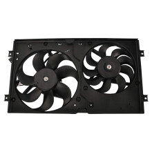 TRQ Radiatore Doppio Ventilatore Compatibile con 1998-2005 Volkswagen Beetle VW3115101