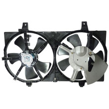 TRQ Gruppo Ventole Radiatore Doppio Compatibile con Nissan Sentra 2002-2006 NI3115123