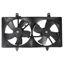 TRQ Assemblaggio Ventola di Raffreddamento Doppia Radiatore Compatibile con Nissan Altima 2002-2006