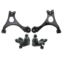 TRQ Fram Nedre Styrarm med Kulled Sats Passar 2006-2011 Honda Civic