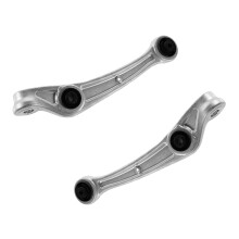 TRQ Set Braccio Sospensione Anteriore Inferiore Sinistro e Destro Compatibile con Audi 2009-2012