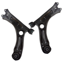 TRQ Främre Nedre Kontrollarm Set Kompatibel med 2011-2018 Volkswagen Jetta