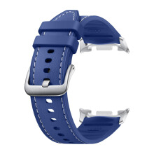 Correa Híbrida para Galaxy Watch 8, Silicona, Costura Distintiva, Sistema de Lengüetas Dinámico, Ajuste Flexible