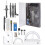 Mr. Pen- Geometry Set, 15 pcs, Black, 6 Inch Swing Arm Protractor, Divider, Set Squares, Ruler, Compasses and Protractor 1