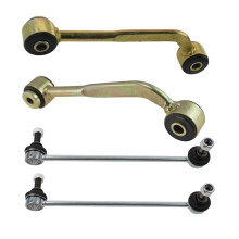 TRQ Stabilisatorlager Set Vorne & Hinten kompatibel mit 02-07 C230 01-05 C240 06-07 C280