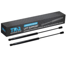TRQ Fahrer- & Beifahrerseite Motorhaubenstützstoßdämpfer Set passend für 2012-2015 Chevrolet Captiva Sport