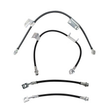 Juego de Mangueras de Freno TRQ Compatible con Cadillac Escalade 2002-2006 y Chevrolet Avalanche 1500
