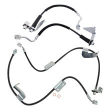 Juego de Mangueras de Freno TRQ Compatible con Chevrolet Express 2008-2017 y GMC Savana 2004-2017