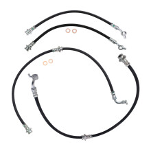 Set di tubi freno TRQ compatibile con Nissan Frontier 2005-2019 e Suzuki Equator 2009-2012