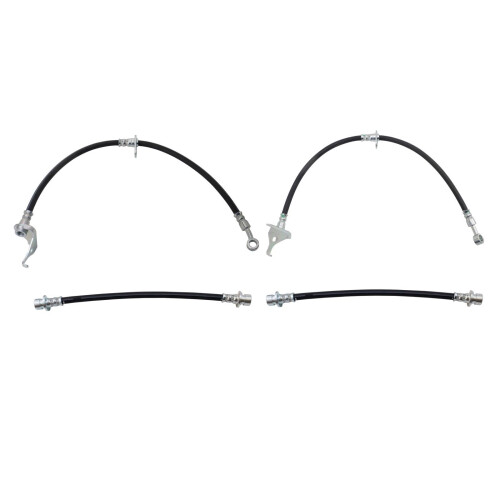 TRQ Bremsenschlauchset passend für 2009-2013 Honda Fit