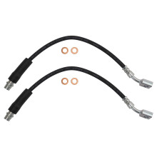 TRQ Achter Brake Hose Set Geschikt voor Buick Cadillac Chevrolet Saab